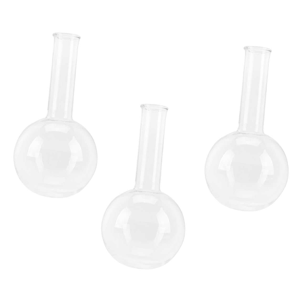 Siedekolben 250ml aus Glas für Chemie und Schule