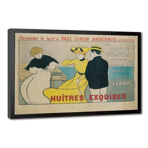 Affiches Impressions sur Toile Huitres Exquises déco cuisine bistrot