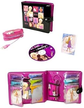 Barbie iDesign Ultimate Stylist Cards and CD-ROM