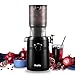 Fretta Entsafter,Slow Juicer mit 108MM Breite und Größere Fütterungsröhre,Füllvolumen für ganze Gemüse und Obst,BPA-frei Tritan-Material Entsafter,Einfacher Installation,200W