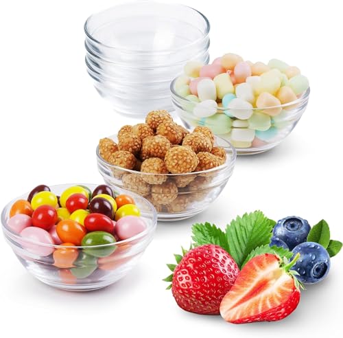 Sqarr 6 PACK SMALL Mini Glass Prep Pinch Bowls thumb #2