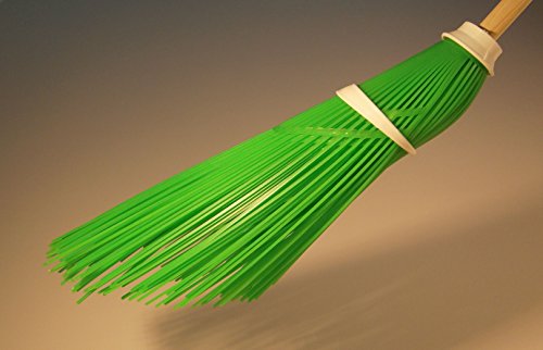 Stea Scopa Spazzino Plastica Extra Verde - 2