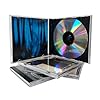 mediaxpo Protect Your Music Collection Assembled CD Jewel Cases with Black Tray - 10.4 mm Standard Size, Premium Quality (Black) (Pack of 25) #4