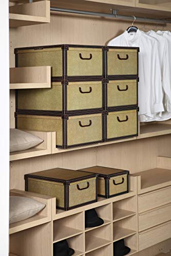 Lavatelli Baulino Tapirus, decorative storage box, cardboard storage boxes with lids, storage boxes with lids and Handles, clothes storage, toy box storage, storage baskets, teddy storage, Brown, - Cosy Home Interiors Lavatelli Baulino Tapirus, decorative storage box, cardboard storage boxes with lids, storage boxes with lids and Handles, clothes storage, toy box storage, storage baskets, teddy storage, Brown, - Image 5