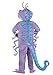 Mens Plus Size Disney & Pixar Monsters Inc Randall Costume | Halloween Outfit with Jumpsuit, Mask, Gloves, Shoe Covers 4X