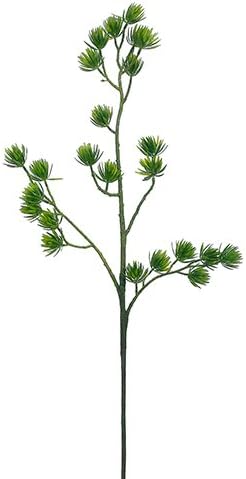 Silk Plants Direct Cypress (Pack of 6) - Green Two Tone