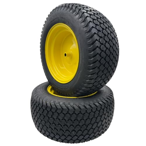 22x9.50-12 Lawn Mower Wheels - Set of 2 - Fits on 3/4 Inch Axle