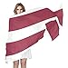 Produktbild Lettland-Flagge, seidiger Damen-Schal, Wickeltuch für Damen, 180 cm L x 80 cm B