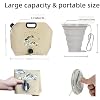 Set de 3 Bolsas Plegables para Almacenamiento de Agua, Contenedor de Agua Plegable para Camping de 8L con Grifo y 2 Vasos Reutilizables, Libre de BPA, a Prueba de Fugas para Exterior, Senderismo y Emergencias miniatura 3