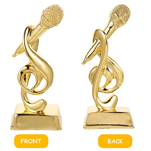 Ipetboom Troféu: Anfitrião Cantando Acessório Pequenas Festas Em Casa Área de Trabalho Decoração Com