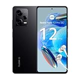 Redmi Note 12 Pro 5G - Smartphone de 8+128GB, Pantalla de 6,67" AMOLED FHD+ 120Hz, MediaTek Dimensity 1080, Triple cámara de 50MP, Turbo Charge de 67W, Negro (Versión ES + 3 años de garantía)