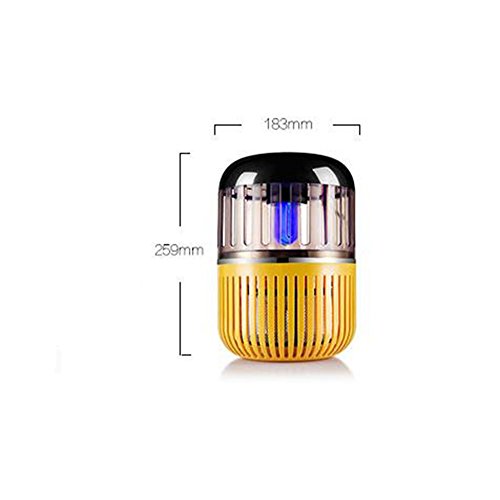 Smart LED Fly Killer, vliegen Zapper Lamp USB Powered Mosquitoes Inhalator Bug Trap, Dempen Werking, Geen straling… - Image 3