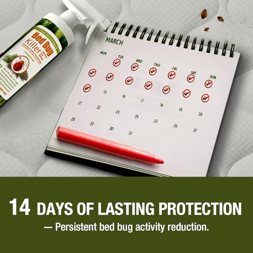 Image of EcoVenger Bed Bug Killer 16OZ | 2026 Upgraded New Refreshing Lemongrass Scent | 100% Efficacy | Kills All Stages incld Eggs on Contact | 14 Day Residual Protection | Plant-Based Child & Pet Safe