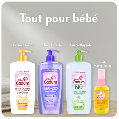 Lingettes Bébé Cadum pour Peau Sensible : Solution Contre les Irritations - 6