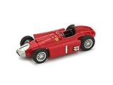 voiture Brumm - R076 - Ferrari Lancia D 50 - Winner British GP 1956 - Echelle 1/43 - Rouge