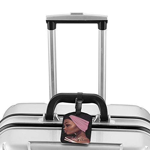 Van-Gogh-Starry-Night-Black-Woman-Afro-Word-Art-Luggage-Tag