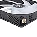 Silverstone Technology IceMyst 240 All-in-One Liquid Cooler with ARGB Lighting