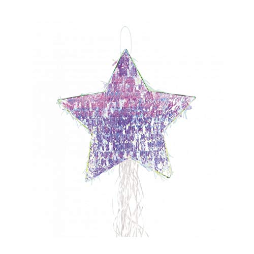 Partypro Piñata Etoile irisée 45 cm - Coloré - Taille Unique