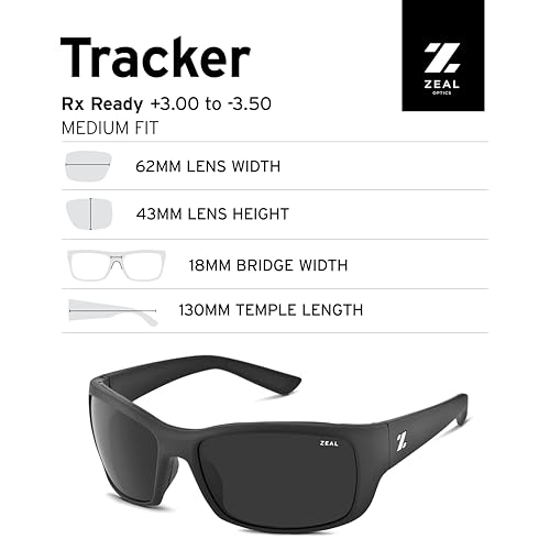 Zeal Optics Tracker | Plant-Based Polarized Sunglasses for Men & Women4