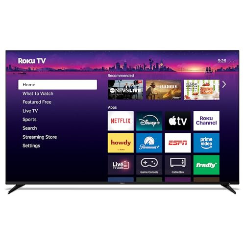 Roku Smart TV – 65-Inch Pro Series 4K QLED RokuTV...