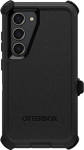 Coque Galaxy S23 robuste durable OtterBox Defender noire anti-poussière - 5