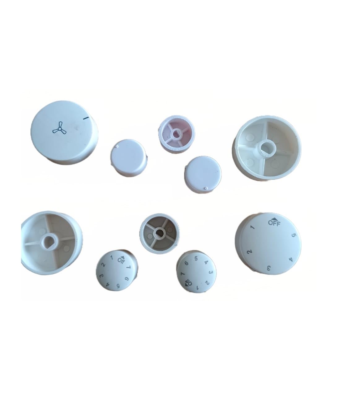 SEER Fan Speed Controller Knob" Regular Size: 10 Unit's fan regulator knob fan regulator cap fan switch knob ceiling fan regulator knob Pack of 1