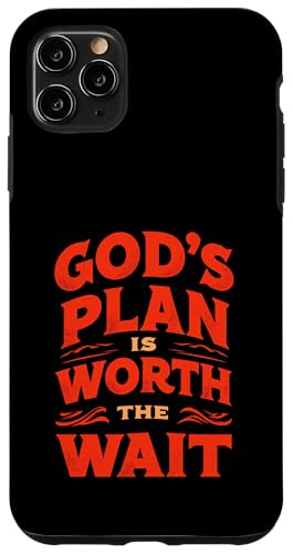 God's Plan Is Worth The Wait Jesus Christ �L���X�g���̈��p �X�}�z�P�[�X iPhone 11 Pro Max �p