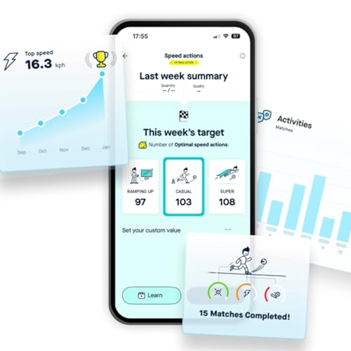 Tracker de fútbol inteligente Playermaker para botas con métricas de rendimiento 5