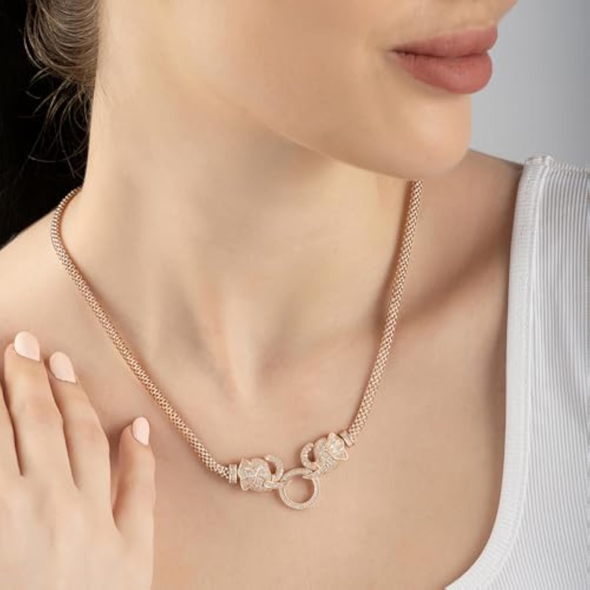 Artisanal Knots Statement Necklace for Women, Handcrafted