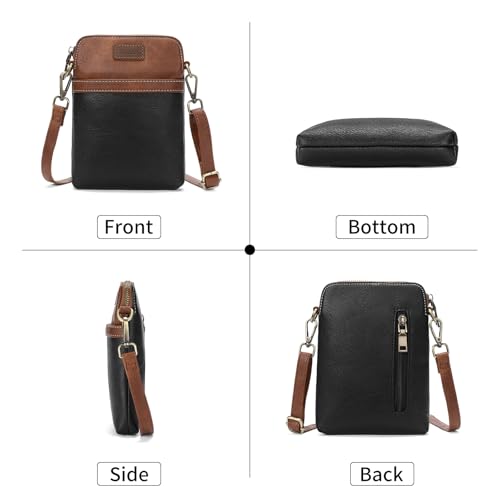 Image of SENDEFN Cell Phone Purses for Women Small Crossbody Bag Shoulder Handbag with Adjustable Strap