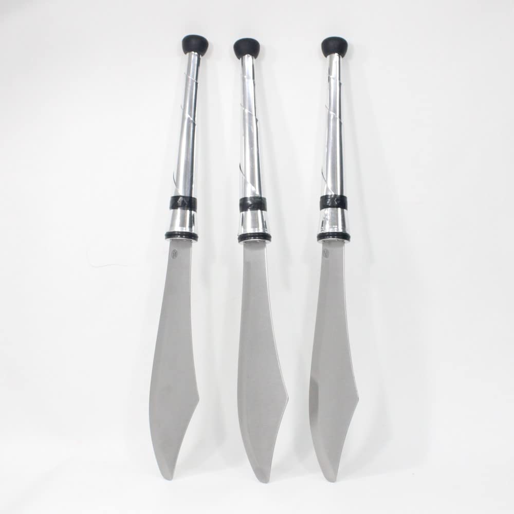 Zeekio Juggling Knives -Throwing Knife - Wrapped Handle (Set of 3)