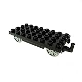 duplo eisenbahn waggons  Bausteine gebraucht 1 x Lego Duplo Eisenbahn Anhänger schwarz perl hell grau Räder für Cargo Waggon Intelli Zug ohne Infrarot Funktion 31300c01