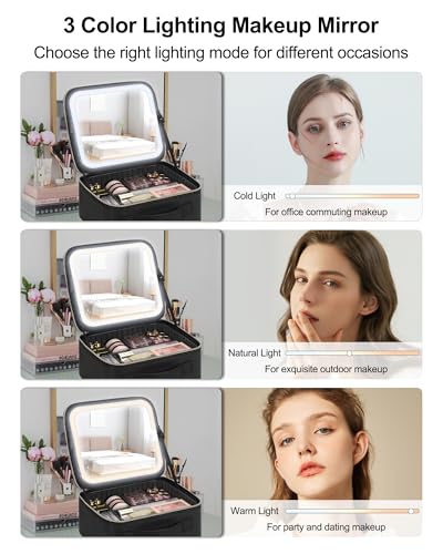 Chomeiu 240106-3 Makeup Bag With Led Mirror thumb #3