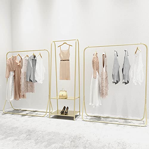 Barra para ropa resistente OUdini para evitar arrugas y caídas de prendas en tiendas 5