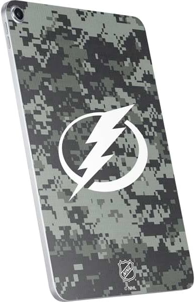 Skinit Decal Tablet Skin Compatible with iPad 11th Gen (2025) - Officially Licensed NHL Tampa Bay Lightning Camo Design