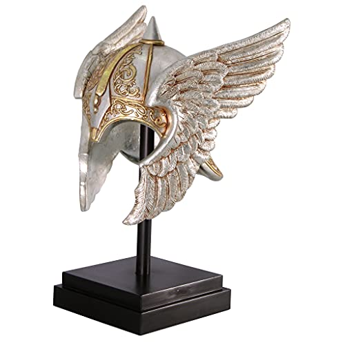 Design Toscano Ne867040 Valkyrie Helmet Statue Upon Museum Mount,Multicolored #TOP5