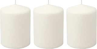 Premium Quality Unscented Pillar Candles 2 x 2 Inch