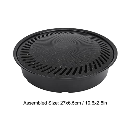 Plaque de barbecue durable poêle aluminium de cuisine extérieure - 6