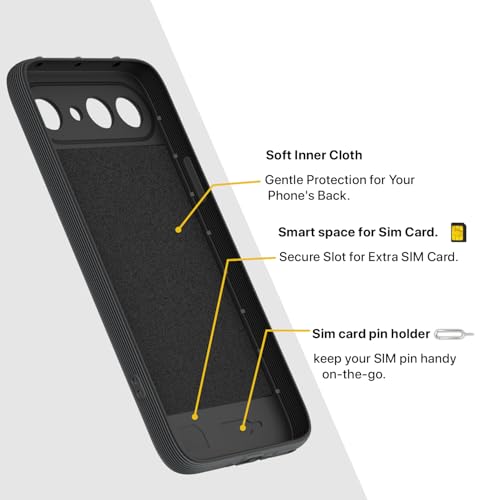 Image of Pikkme Back Cover for Vivo X300 FE 5G Camera Protection 3D Hexa Cube Design Silicone Protective Bumper Case (Grey)