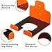 JNIHEEP Garage Organizer Trimmer Rack, Garden Power Tool Hanger Weed Whackers Holder Wall Mounted for Grass Trimmer, Hedge Trimmer, Garage Trimmer, Garden Tools,1 Pack(Orange)