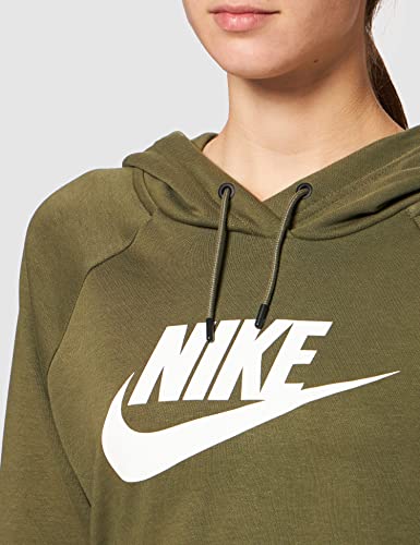 Nike W NSW Essntl FLC Gx Crop HDY Sweatshirt Femme - Image 4