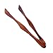 Holz Servierzange Zangen Toastzange Holzs Lebensmittel Clip Buffet Zange Langlebig Küche Brotzange Klein Servierzange Grillzange Holz Küchenzange Grillzange für Küche, Camping, Grill, Buffet Usw