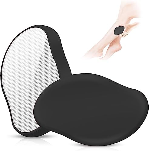 Borrador de pelo de cristal, herramienta reutilizable para exfoliación suave y sin dolor, dispositivo mágico de borrador de cabello, perfecto para