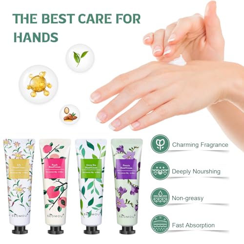 Gifts for Women - Candles Gift Set & Hand Cream Lotion Set (8 Pack), Ideal for Birthday Gifts,Teacher Appreciation Gifts, Christmas Gifts Set, Stocking Stuffers for Mom, Friend, Coworker - Image 5