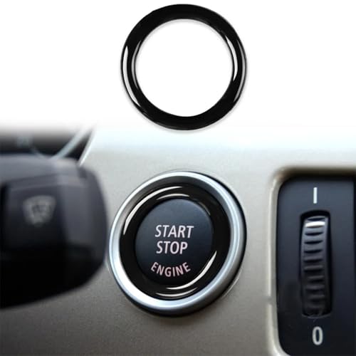 Anneau décoratif de finition premium pour clé et bouton Start E89 E90 E93