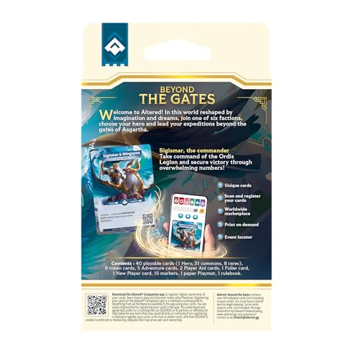 Image of Altered Trading Card Game Ordis Starter Deck - Command the Ordis Legion! Strategy Game for Kids & Adults, Ages 13+, 2 Players, 10-40 Min Playtime, Made by Equinox