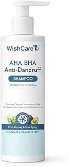 Hydrating AHA BHA Anti Dandruff Shampoo For Women & Men-Paraben & Sulphate Free Shampoo 250ml