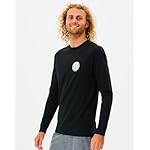 Rip Curl Mens Icons of Surf Long Sleeve UPF 50+ Loose Fit Rashguard - Image 3