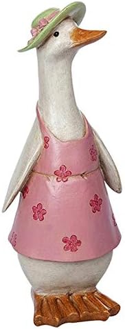 Shudehill Giftware Pair of Davids Country Duck Boy and Girl Ornament Figurines