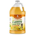 Bastion Foaming Hand Soap - Foam Hand Wash Refill for Bath And Body Works, Dial, Method, Michel, JR Watkins, Dove - Warm Vanilla Sugar w/Essential Oils in One Gallon (128 oz) Bulk Bottle